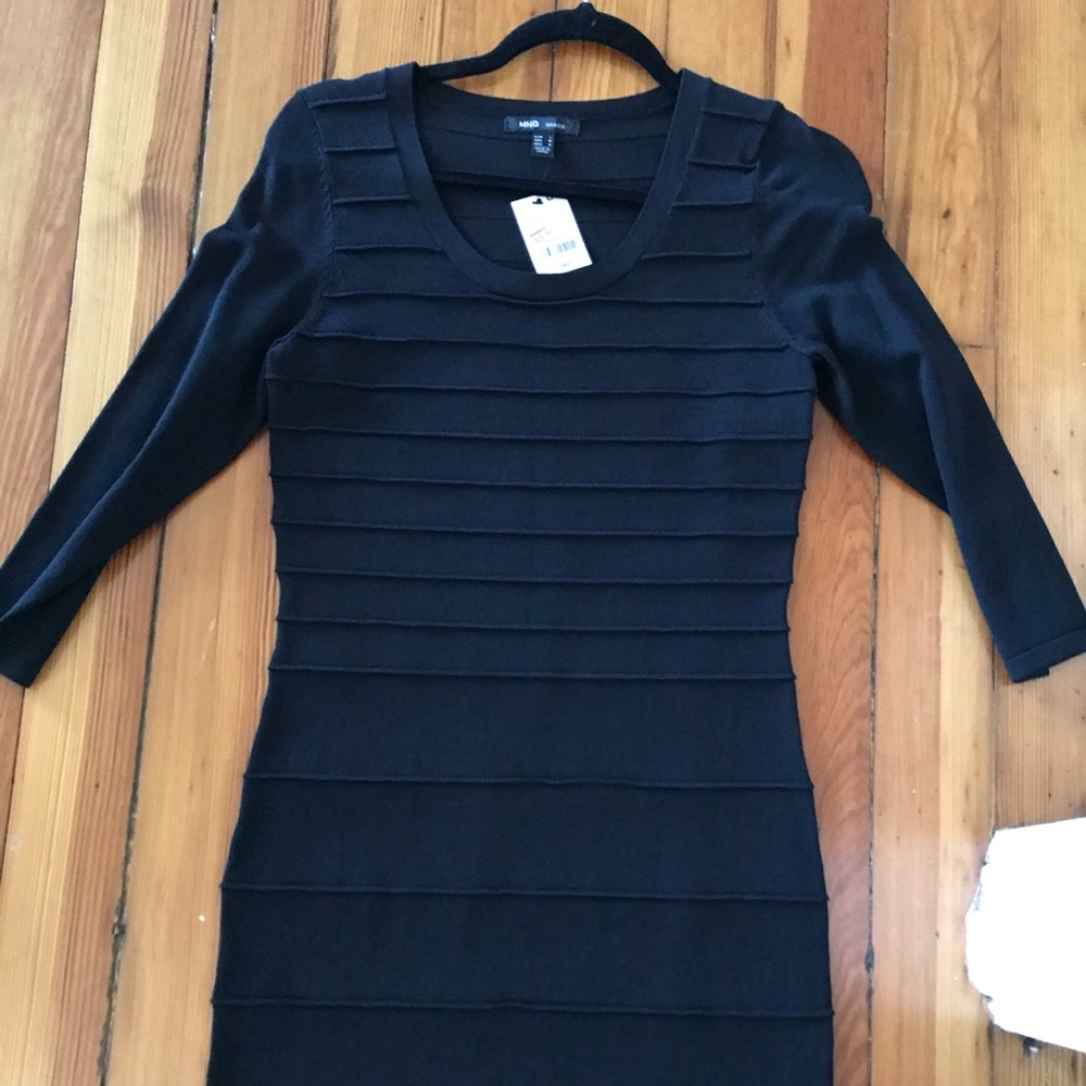 MNG Black Bodycon Dress